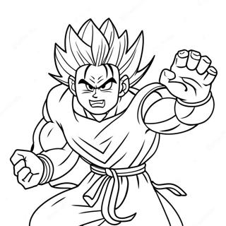 Gohan Beast Ausmalbilder