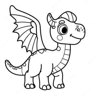 Verspielter Dinosaurier Mit Amorflugeln Ausmalbild 100322-38941