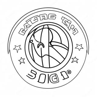 Nba Team Logo Ausmalbild 101085-39525