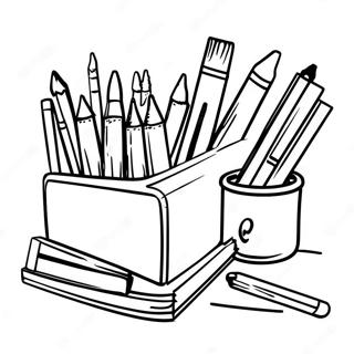 Kreative K 12 Kunstmaterialien Ausmalbild 101524 39988