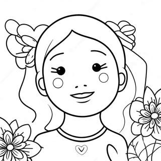 Selbstliebe Ausmalbilder