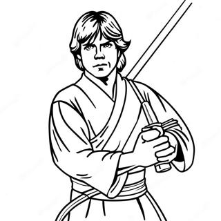 Luke Skywalker Ausmalbilder