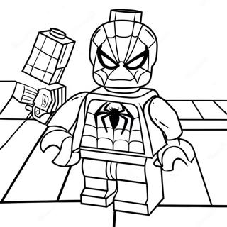 Spiderman Lego Ausmalbilder