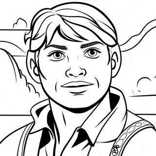 Marco Diaz Beim Abenteuer Ausmalbild 103097-41208