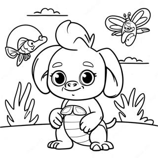 Zuma Mit Freunden Ausmalbild 103174-41272