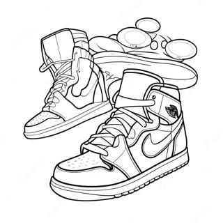 Jordan 1 Ausmalbilder