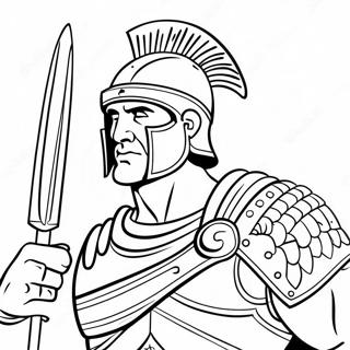 Glorreicher Romischer Gladiator Ausmalbild 103945-41863