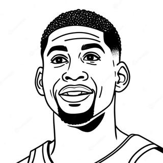 Jayson Tatum Ausmalbild 104199-42056