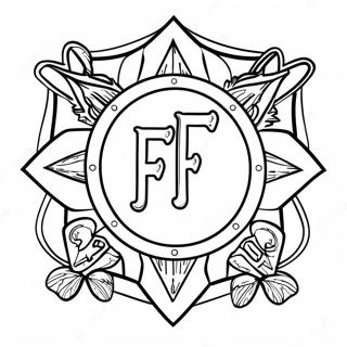 Ffa Emblem Ausmalbild 104585-42360