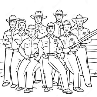 Ffa Mitglieder In Aktion Ausmalbild 104586-42363