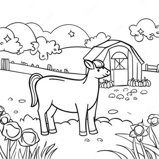 Ffa Farmszene Ausmalbild 104588-42369