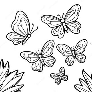 Schones Schmetterlings Migrationsmalbuch 105256 42901