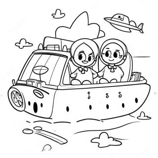 Spassiges Trinity Und Madison Abenteuer Ausmalbild 105794 43312