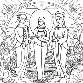 Kreatives Trinity Und Madison Kunst Ausmalbild 105797 43321