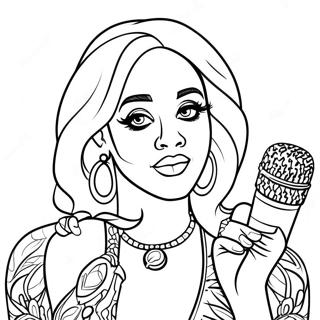 Cardi B Ausmalbilder