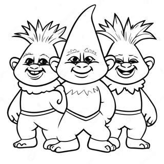 Trolls Band Together Floyd Ausmalbild 106335-43727