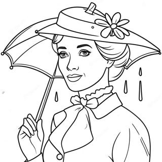 Mary Poppins Ausmalbild 106489-43847