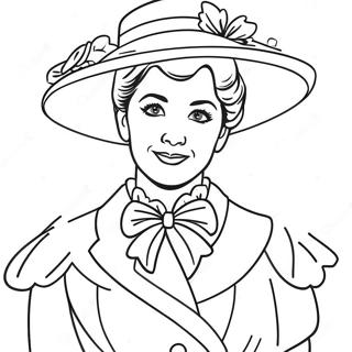 Mary Poppins Ausmalbild 106489-43848