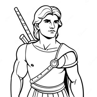 Tapferer David Mit Einer Schleuder Ausmalbild 106671 44000