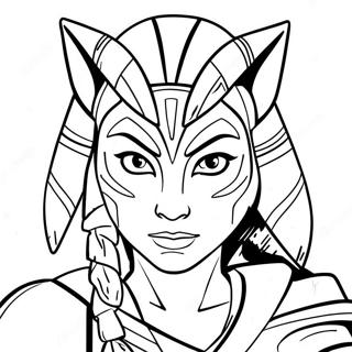 Ahsoka Tano Ausmalbild 107254-44452