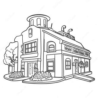 Willy Wonkas Bunte Fabrik Ausmalbild 107281-44475