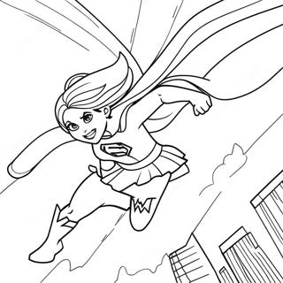 Supergirl Rettet Den Tag Ausmalbild 107668-44781