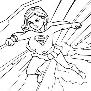 Supergirl Rettet Den Tag Ausmalbild 107668-44783