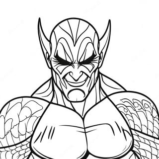 Sinister Wwe The Fiend Ausmalbild 108336-45297