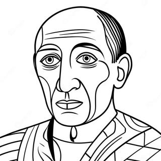 Picasso Ausmalbild 108385-45332