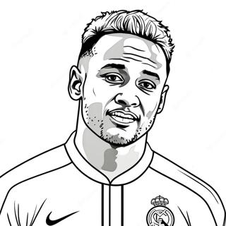 Neymar Psg Ausmalbild 108436-45370