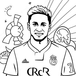 Neymar Psg Ausmalbilder