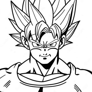 Vegito Ausmalbild 108876-45709