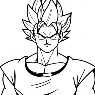 Vegito Ausmalbild 108876-45712