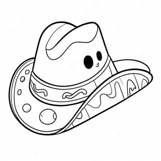 Lustiger Cowboyhut Mit Tiergesichtern Ausmalbild 109059-45929