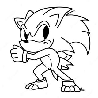 Sonic Der Werwolf Ausmalbilder