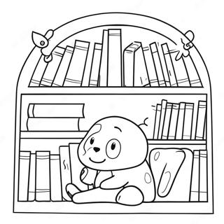 Verspielt Regal Ausmalbild 109161-46002