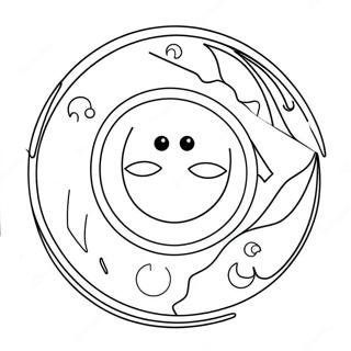 Verzaubernde Mondphasen Ausmalbild 109751 46463