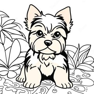 Yorkshire Terrier Ausmalbilder