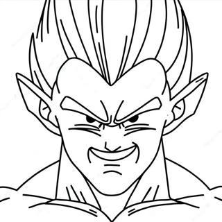 Majin Vegeta Ausmalbild 110010 46671