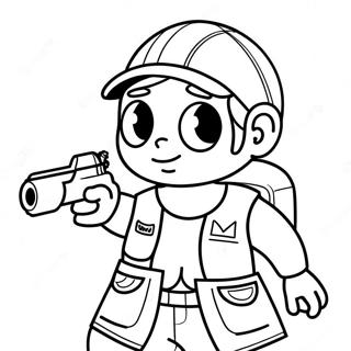 Ryder In Aktion Ausmalbild 110058-46700