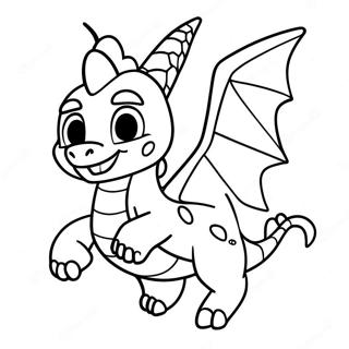 Spyro Fliegt Durch Den Himmel Ausmalbild 110291-46878