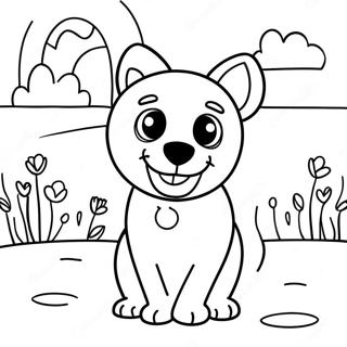 Monty An Einem Sonnigen Tag Ausmalbild 110475 47029