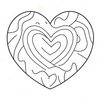 Regenbogen Zuckerherz Ausmalbild 110703-47205