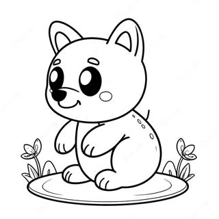 Niedliches Ausmalbild Fur Das Topfchentraining Mit Tieren 110726 47220