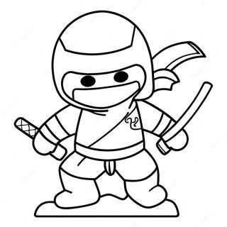 Ninja Roblox Krieger Ausmalbild 110781 47271