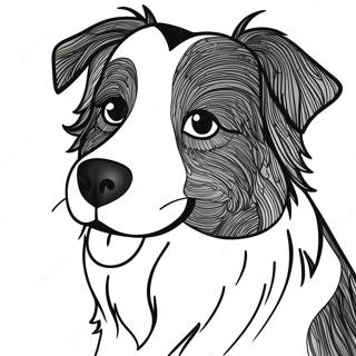 Australian Shepherd Ausmalbild 110881-47335