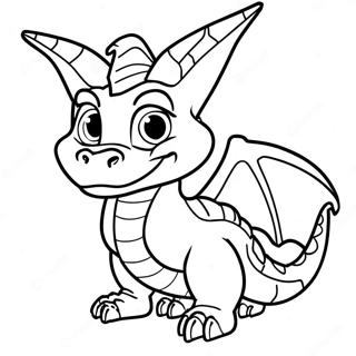 Spyro Der Drache Skylanders Ausmalbild 111088-47523