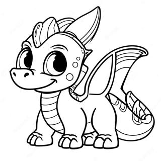 Spyro Der Drache Skylanders Ausmalbild 111088-47524