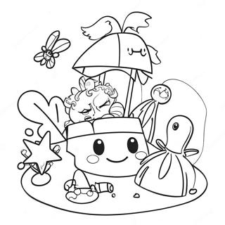 Verspielte Insel Der Fehlgeschlagenen Spielzeuge Ausmalbild 111372-47747