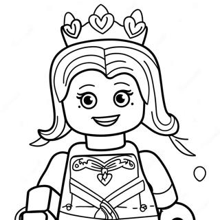 Lego Princess Ausmalbilder